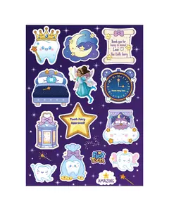 Ready for the Tooth Fairy- 1 Pack Sticker Sheet