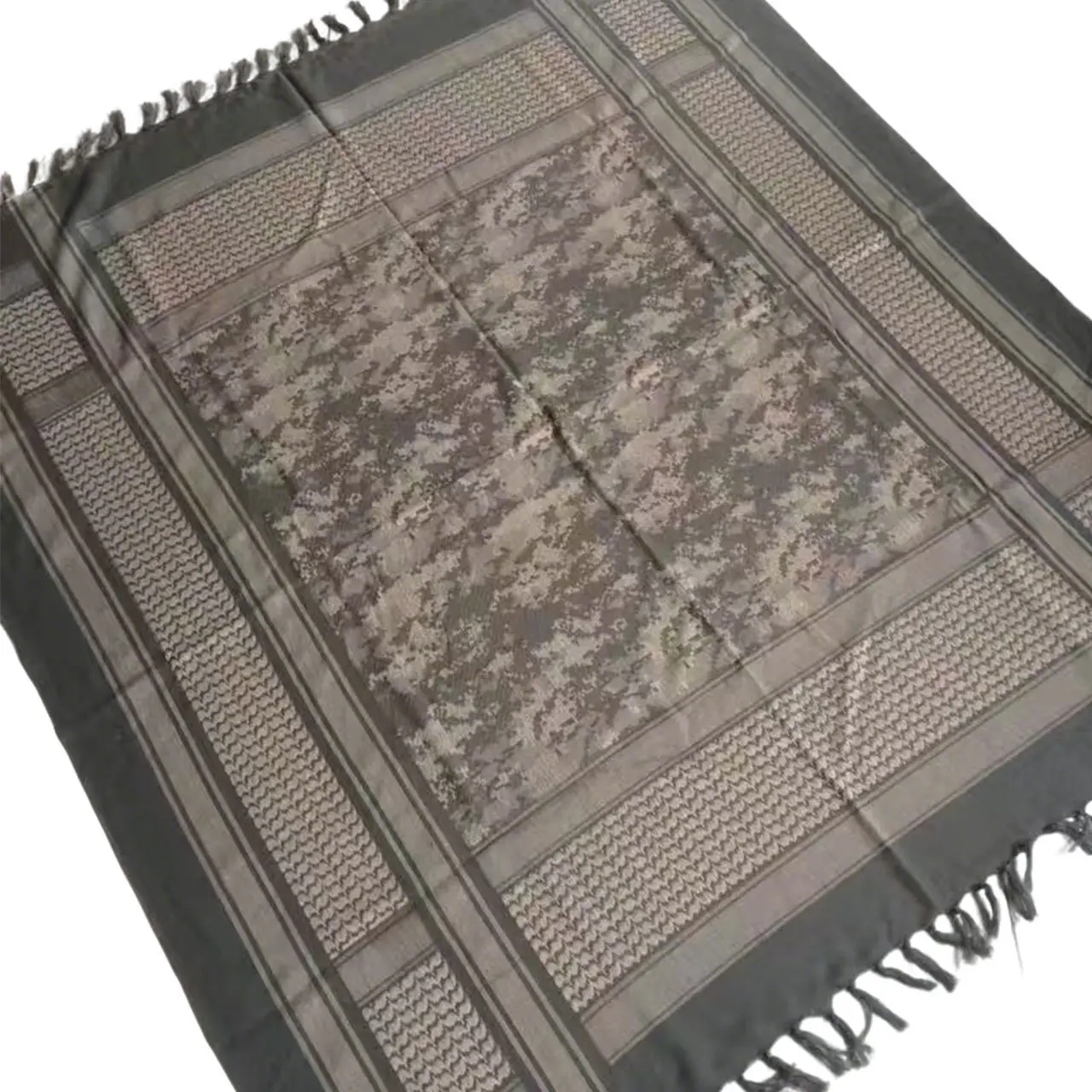 Camouflage black gold