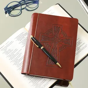Settini Celtic Cross Journal with Luxury Ballpoint Pen