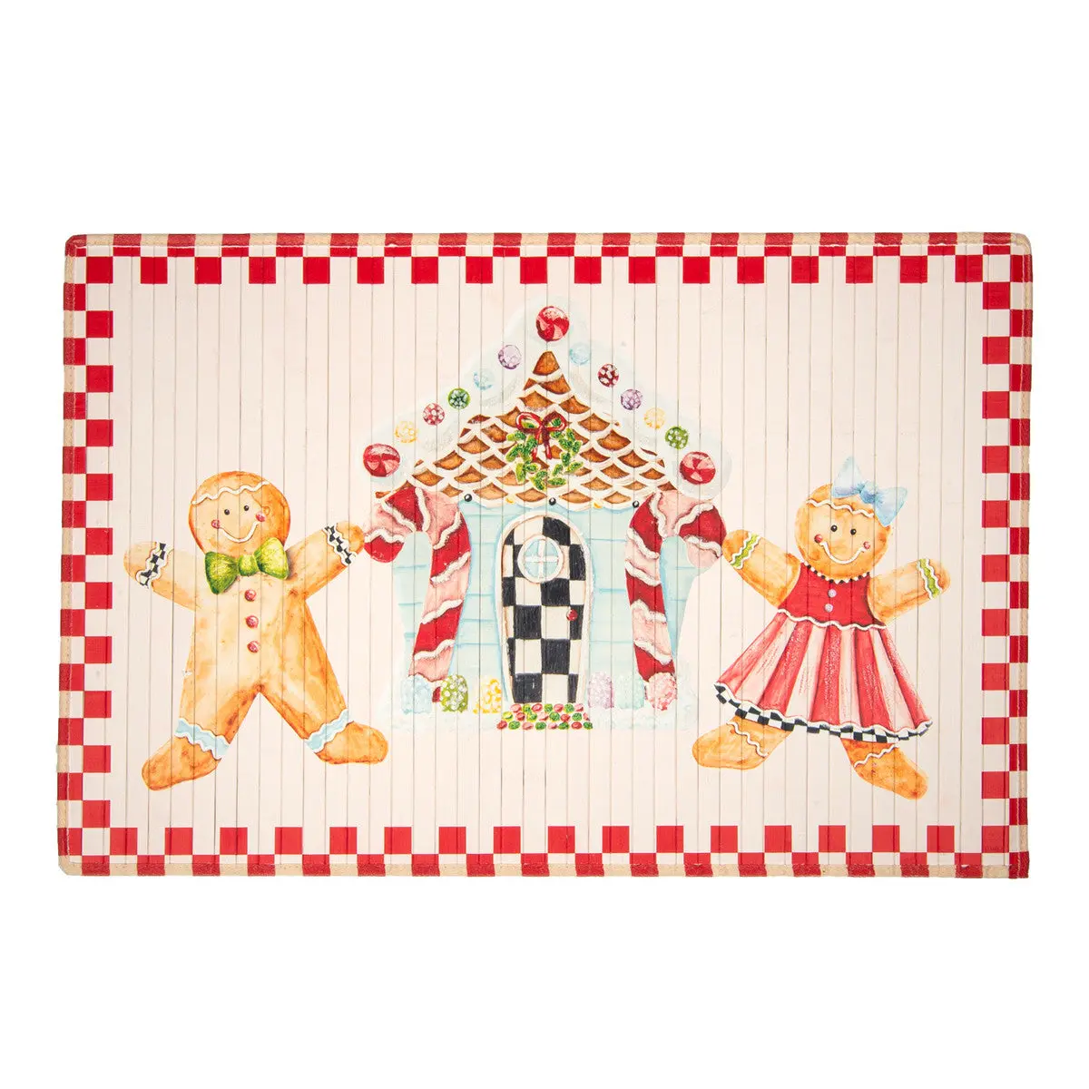 Gingerbread Bamboo Mat