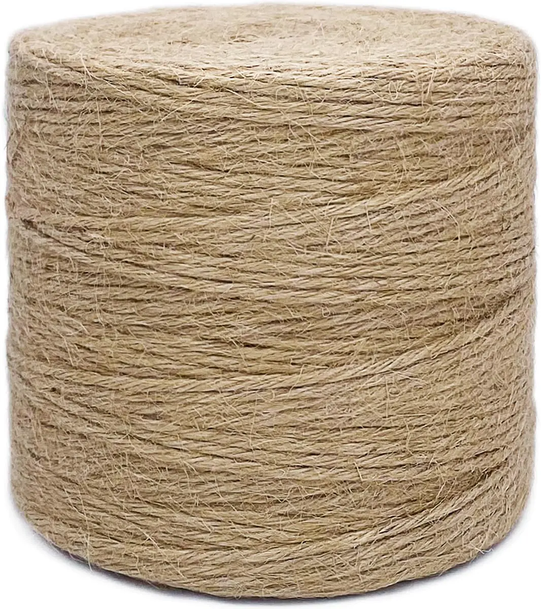 500FT Jute Twine Rope 3Mm Natural Thick Garden Twine String Heavy Duty for Gardening Bundling Crafts Arts Gift Wrapping Packing Material Wedding Christmas Decoration Bulk Rophomor