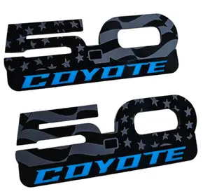 Mustang Coyote 5.0 Emblems Multiple Styles & Colors
