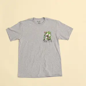 Primitive - Till the End Skull Graphic T-Shirt in Grey
