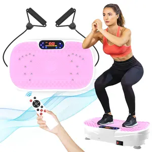 [Dufominc] Vibration Plate Fitness Platform Exercise Machine Vibrating Shaking Full Body Shaker Workout Vibrate Stand Shake Board Sport Gym for Fitness Machine