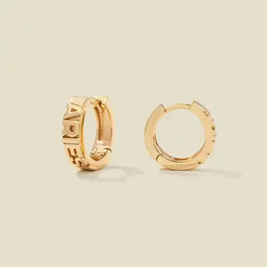 Aries Huggie Hoop Earrings