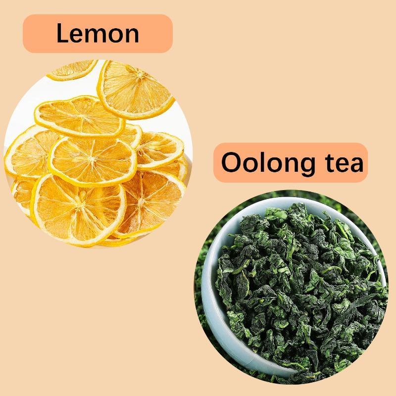 Phoenix Dancong Oolong Lemon Tea 20 Sachets Natural Floral Scented Fruit Tea Premium Loose Leaf Blend Easy to Brew Fresh Aroma