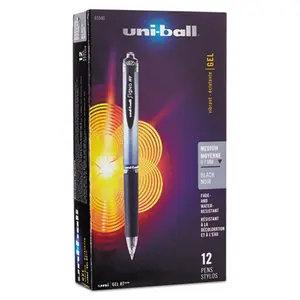 Uni-Ball UBC65940 Signo Retractable Gel Pen, 0.7 mm Tip, Grip Pens & Refills Compatible Office Stationery