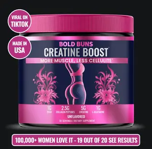 Bold Buns Creatine Boost for Women Fitness Dietary Supplement