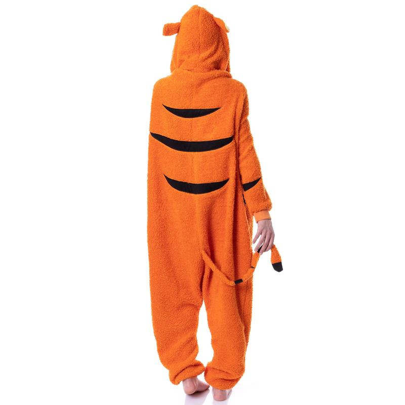 Disney Winnie The Pooh Adult Tigger Costume Plush Kigurumi Union Suit Pajama Outfit