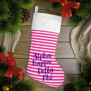 alpha Kappa Delta Phi Holiday Stocking