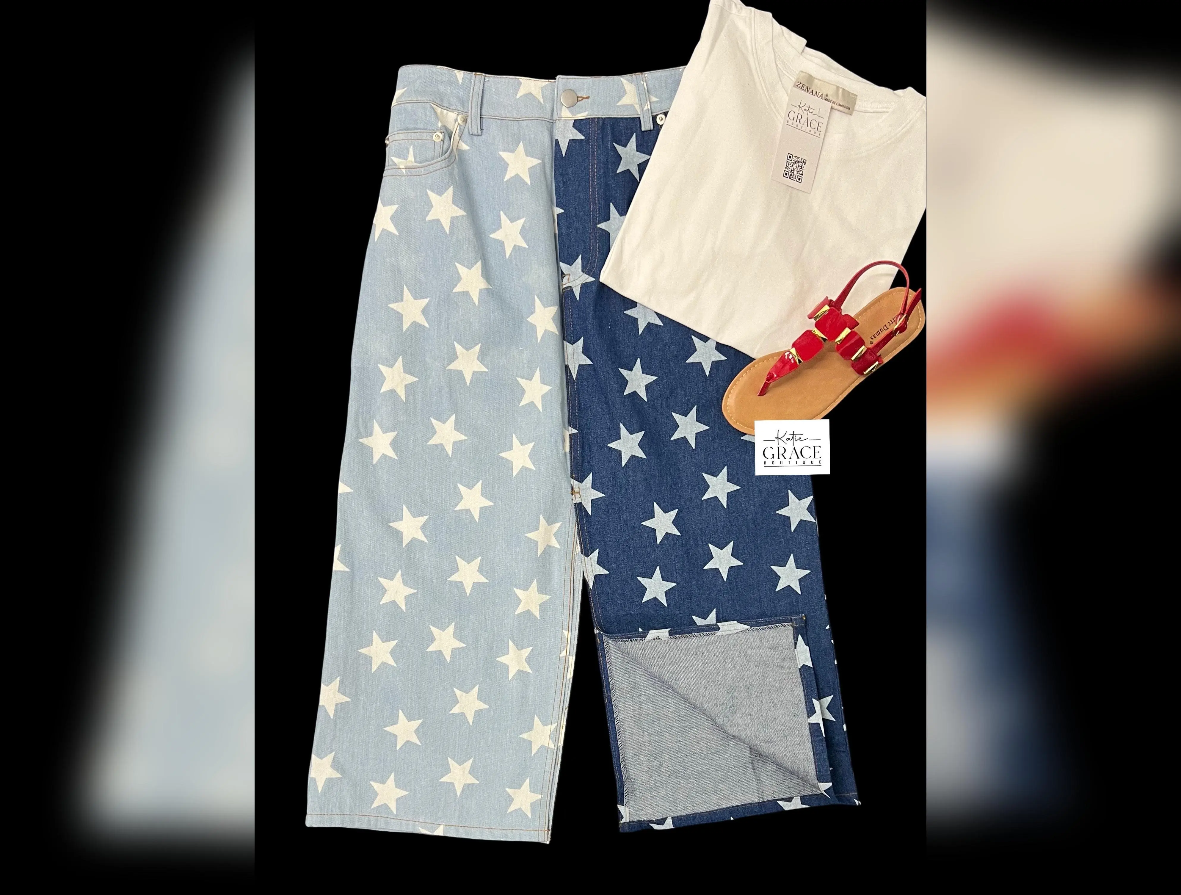 "Starla" Denim Skirt