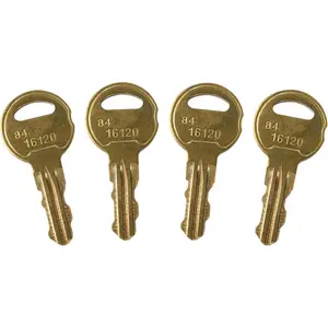 4PCS 84-16120 4001-035 Keys for Gate Telephone Entry System Keypads Operators and Openers