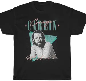 George Carlin Tribute USA Stand-Up Comedy Vintage T-Shirt  Unisex