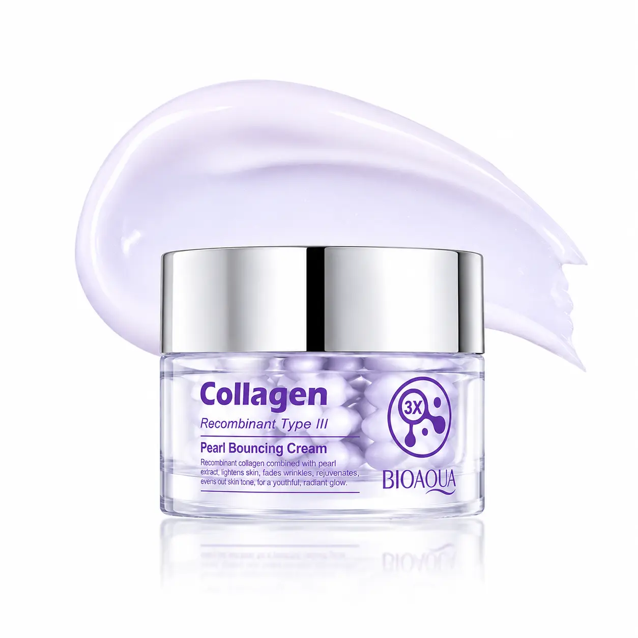 Collagen nicotinamide gel face cream (hydrolyzed collagen+nicotinamide) instantly brighten essence facial moisturizing cream effectively improves facial skin condition