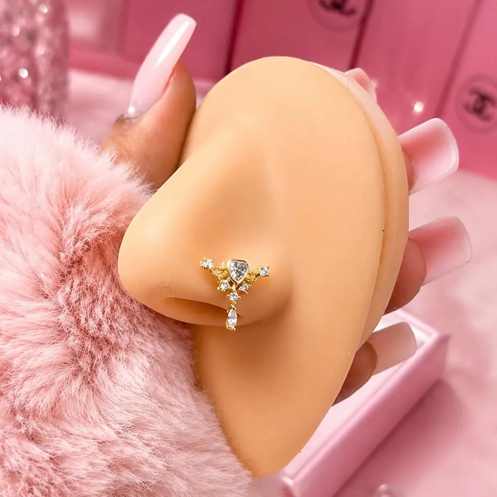 Heart Warrior Nose Stud