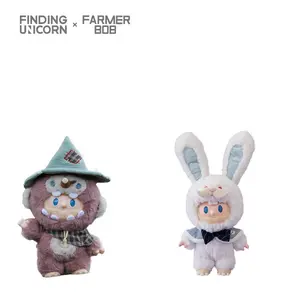 [FINDING UNICORN] FARMER BOB FURRY TIME BUTLER BOB+Furry Puppet BOB  Cute Figures Desktop Ornament Collectible Toys Birthday Gifts