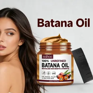 Batana Oil Hair Growth Conditioner, Unrefined Extract Strengthen Roots, Repair Damaged Hair Thickening & Smoothing Conditioner