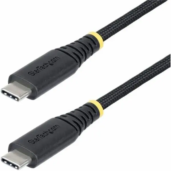 Startech S2CEPR3F USB-C Charging Cable, Silicone Electronic Cable for Mobile, Smartphone, Cellphone Devices, Connector, Universal Usb-C Cables