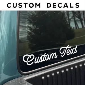 Custom Decals - High Quality Outdoor Vinyl Custom Decals - High Quality Outdoor Vinyl