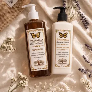 Monarca Hair Care Set – Shampoo & Conditioner for Hydration Strength & Shine | Gentle Formula for All Hair Types