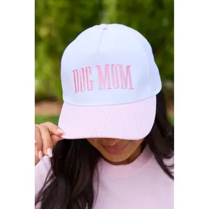 Dog Mom Pink Hat