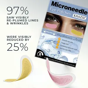 1 pair, Hyaluronic Acid Eye Patches, Hydrating Moisturizing Gentle Soothing Eye Care, 2 Colors Available