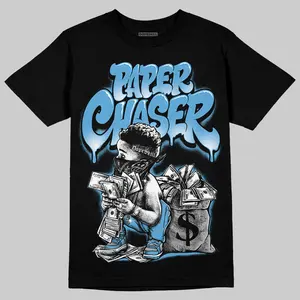 DopeSkill Graphic Tees University Blue 14s Streetwear Unisex Cool T-Shirt Sneaker Colour Matching Paper Chaser Boy Graphic