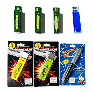 Funny Prank Kit 7PCS – Gag Gum Set with Trick Lighter, Surprise Pen & Novelty Props – Party Gift Set