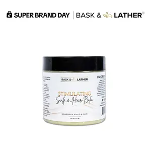 Stimulating Scalp and Hair Balm, Shea Butter and Mango Butter Blend for Moisturizing Haircare