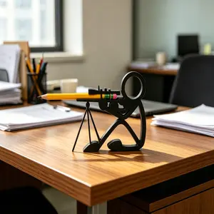 Fun Sniper Pen Holder, 3D Desk Decor, Cool Office Pen Stand, Creative Office Display Organizer, Gift Idea, Unique Table Accessory