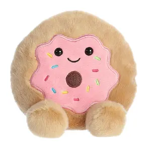 Palm Pals Adorable Claire Donut 5 inch Pink Mini Soft Plush Collectable Stuffed Animal