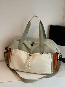New fashion hand-held fitness sports bag, leisure large-capacity short trip travel bag simple single-shoulder crossbody bag