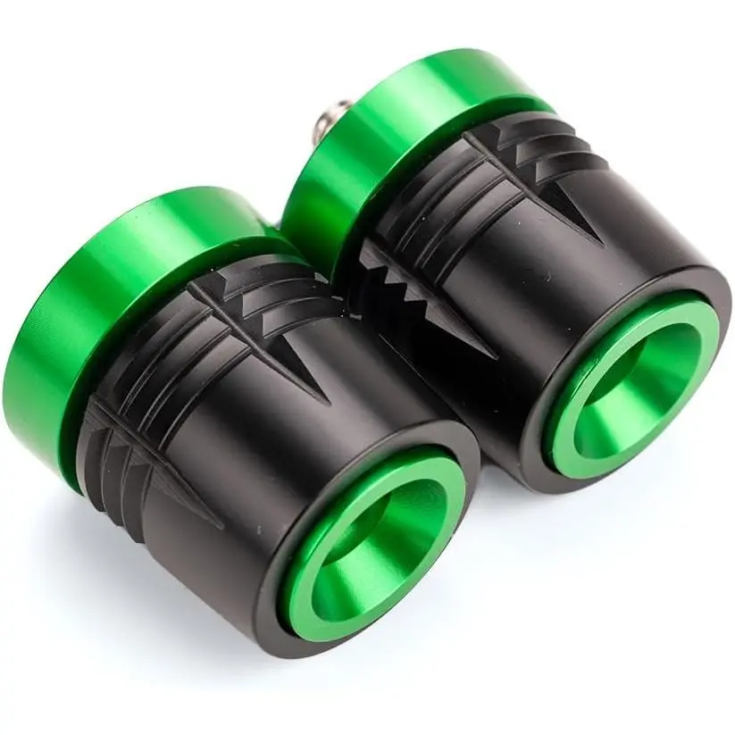 MOWOK Fit for Ninja 250 300 400 500 1000 400R 250R 250SX 1000SX H2R ZX14R ZX10R ZX6R ZX600 zx636 ZX4RR ZX4R Motorcycle Accessories Handle Bar Ends Handlebar Grips Plug Caps