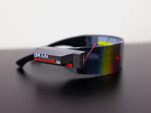 The BRAiNMACHiNE 2.5 - Entrainment Meditation Augmentation Glasses - The Kaleidoscope For Your Mind - UPGRADED 2026 Model