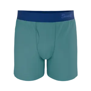 The Curacao | Shinesty Teal Boxers