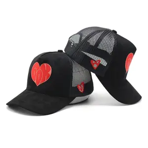 SUEDE HEART TRUCKER HATS 2.0