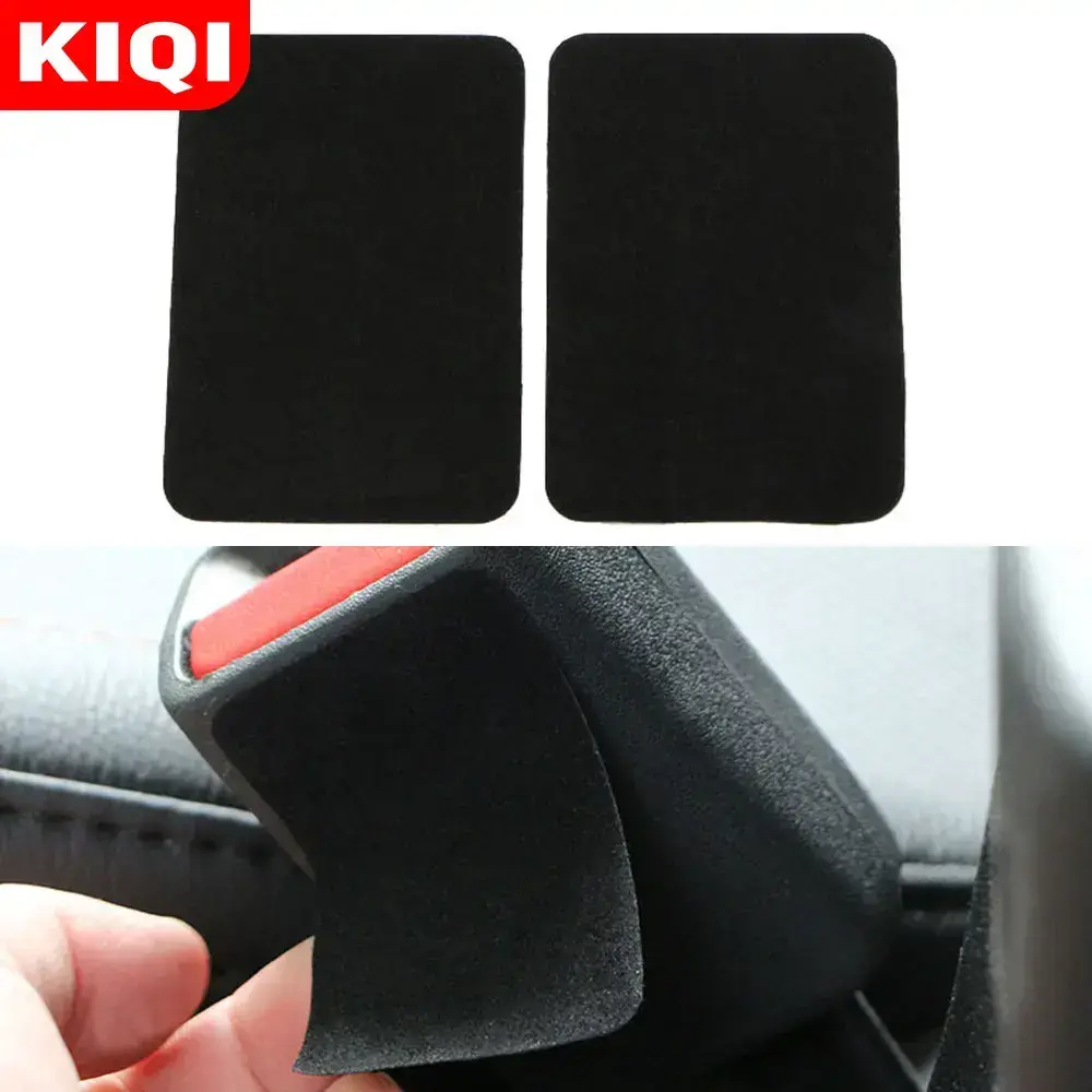 2026 New KIQI 2Pcs Car Noise Cancelling Sticker Accessories for Volkswagen Golf 4 5 6 7 8 POLO Tiguan PASSAT TOURAN Scirocco BEETLE For your Cars