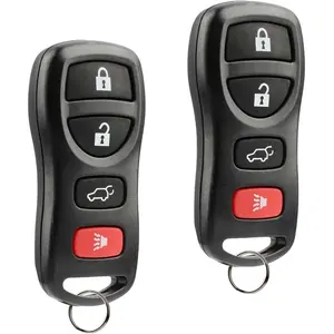 Key Fob fits 2004-2008 Nissan Armada / Infiniti QX56 2005 2006 2007 Keyless Entry (KBRASTU15), Set of 2