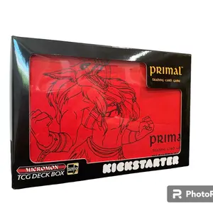 Micromon Primal TCG DECKBOX - 150 Card Capacity with Dice Tray