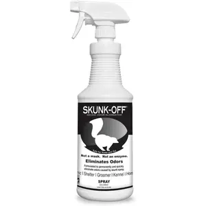 Odor eliminator pet spray 32oz - Safe for head & face - Ready to use skunk odor remover. Non-enzymatic formula safe for pets & people.