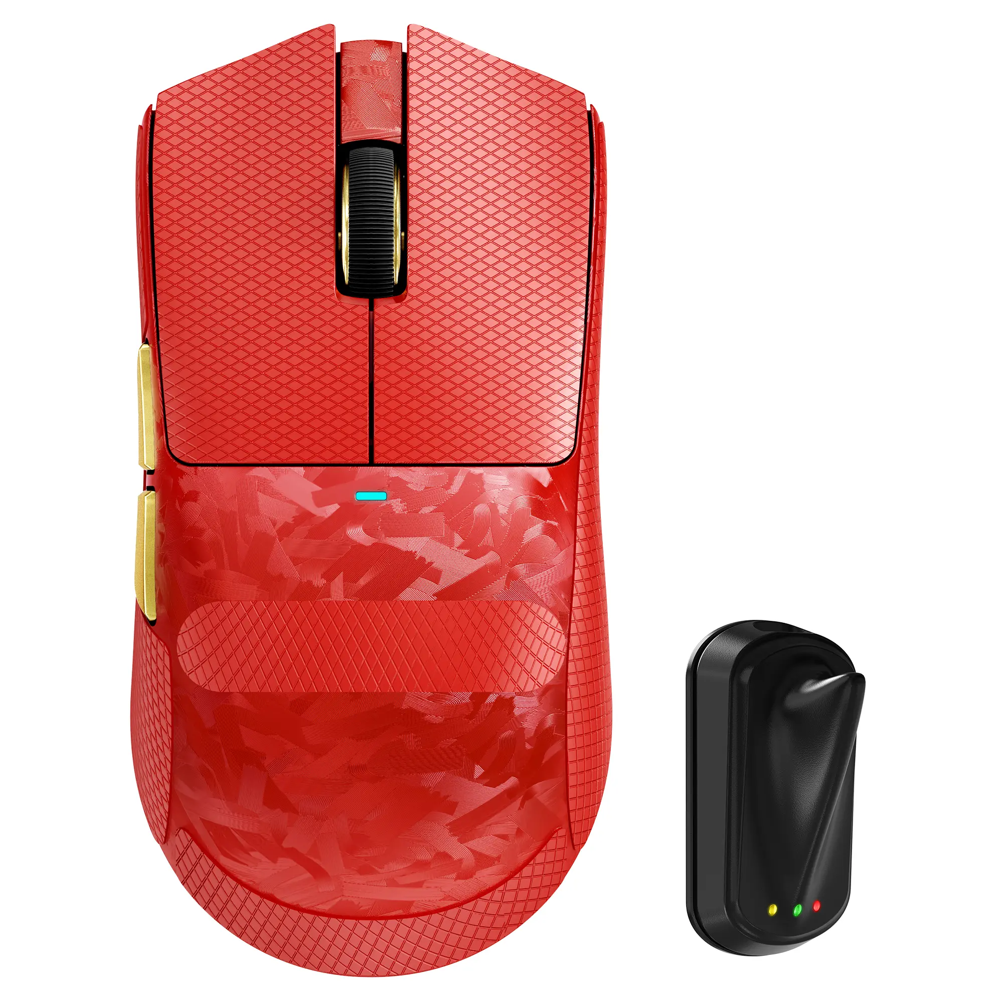 ATTACK SHARK X11Ultra 8K Carbon Fiber Wireless Gaming Mouse with 42000 DPI-PAW3950 MAX Sensor-59g Lightweight,Nordic 54L15 MCU Chip,Wired/BT/2.4Ghz,100 Million Clicks,Programmable for PC FPS