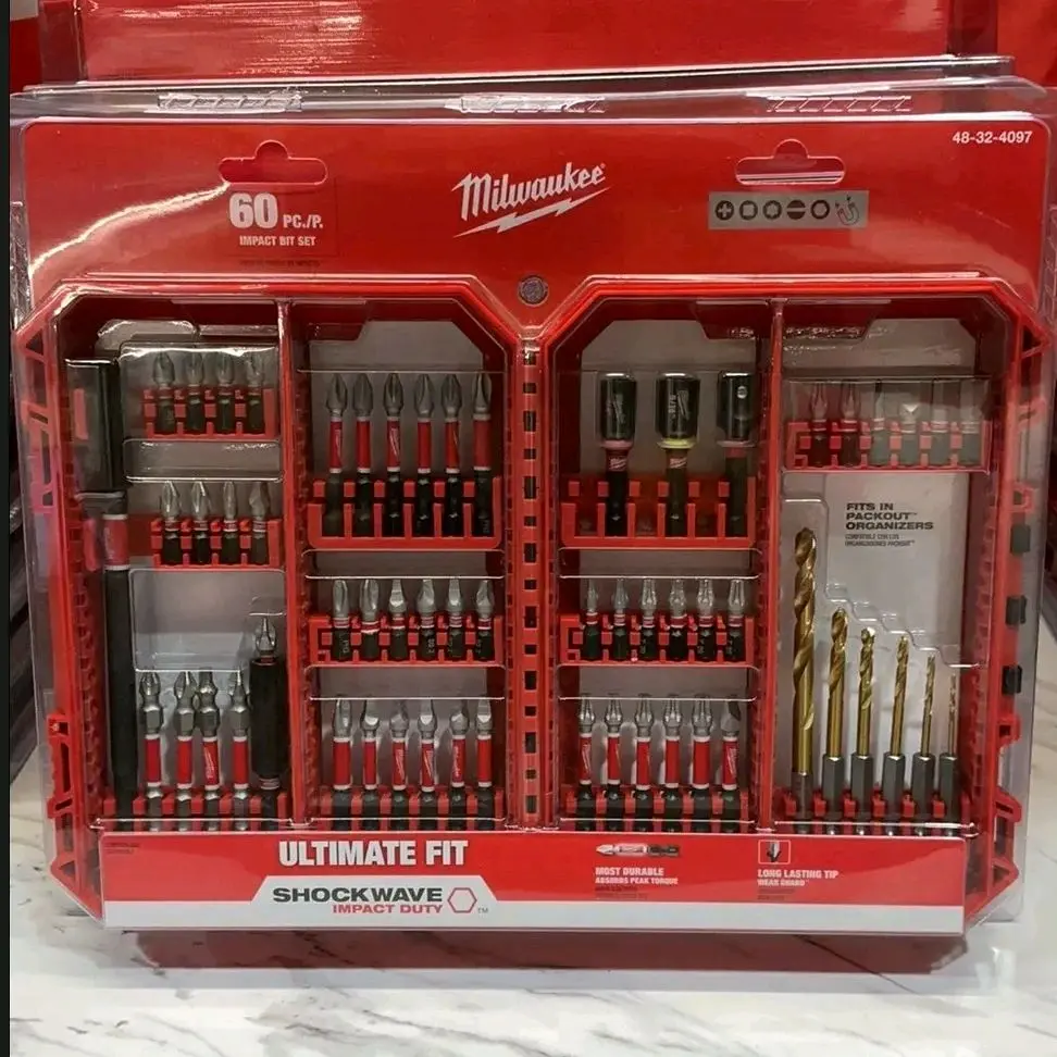 Milwaukee 48-32-4097 60Pc. Impact Bit Set Milwaukee 48-32-4097 60Pc. Impact Bit Set