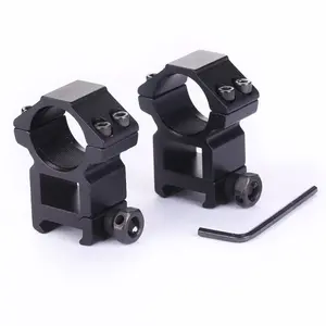 Tactical Scope Mount Rings, Aluminum Material, 30mm Tube Diameter, Picatinny Rails, Durable Design, Ideal for Precision Shooting