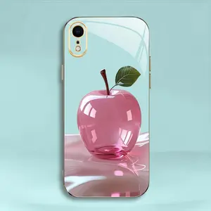 Creative Fruit high-end crystal-plated lightweight luxury soft case for【iPhone Xr】--975