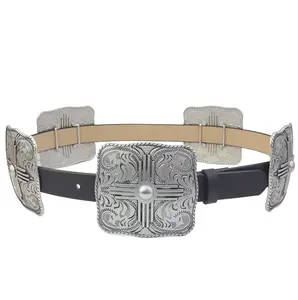 Western Buckle-Size Women Concho Skinny  Men's belt;Very popular Western Matching Buckle