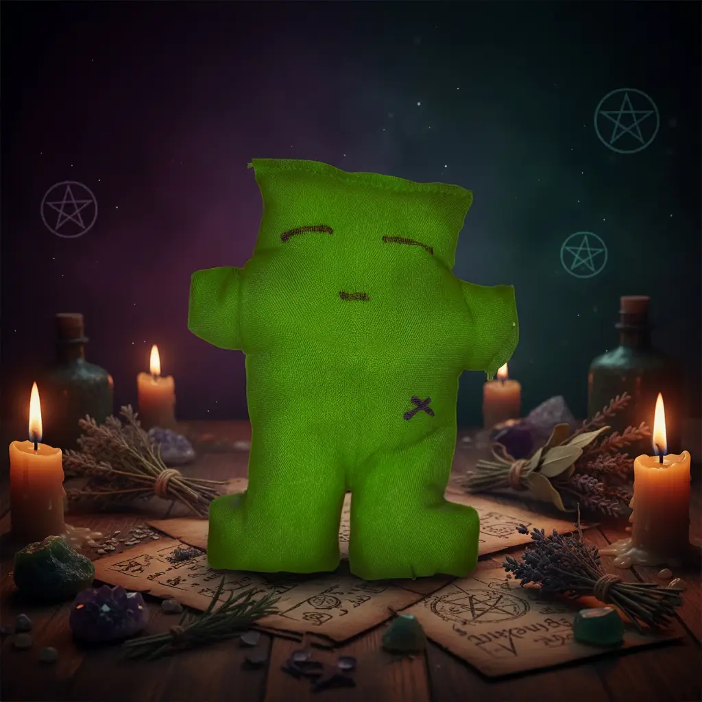 Green Voodoo Doll