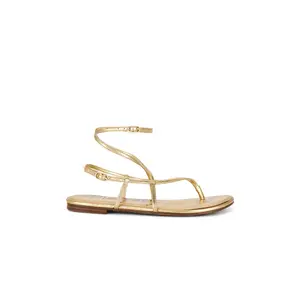 Sam Edelman Clarra Sandal in Amber Gold