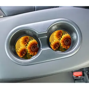 Sunshine & Sunflowers - Car Coasters