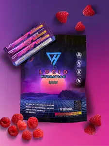 Lucid Hydration All-Natural Functional Mushroom Nootropic Electrolytes (15-serving bag) — NO caffeine, NO sugar