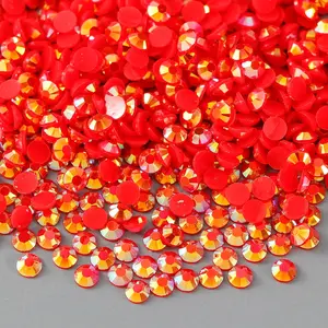 DIY Multi Color 2mm AB Jelly Resin Flat Back Sparkly Rhinestone Rhinestones for Nail Art Crafts Shoes Tumblers and DIY Fashion Decorations Kit